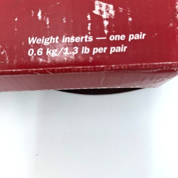 Nikken CardioStrides Ultra Weighted Inserts Women's Size 8 Pair 1.3 lbs Per Pair - Picture 9 of 10
